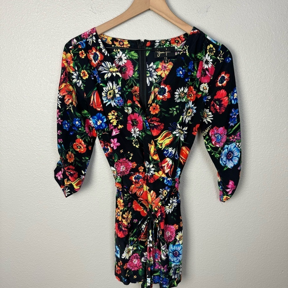Yumi Kim Liz Floral Silk Romper
